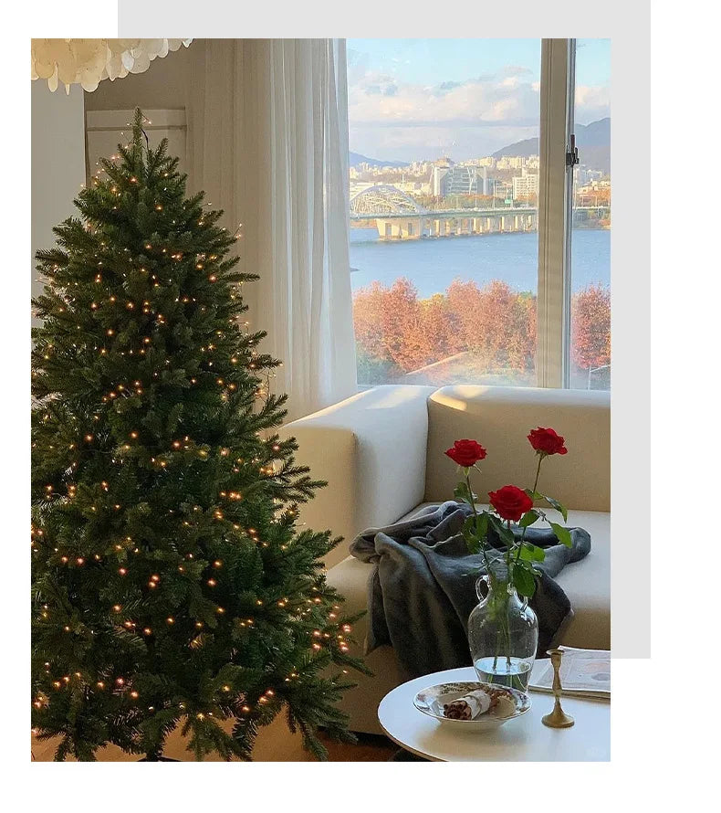 Pe Mixed Pvc Christmas Tree Encryption Lamp Christmas Tree Large Christmas Tree New Christmas Decoration