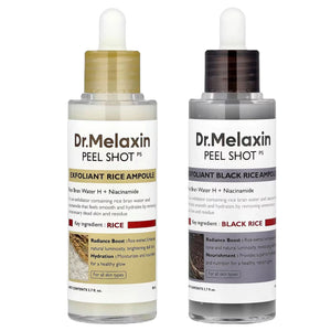 Dr. Melaxin Rice Exfoliating Serum Facial Moisturizing Soften Serum Blackhead Removal Hydrating Pore Shrinking Korean Skin Care