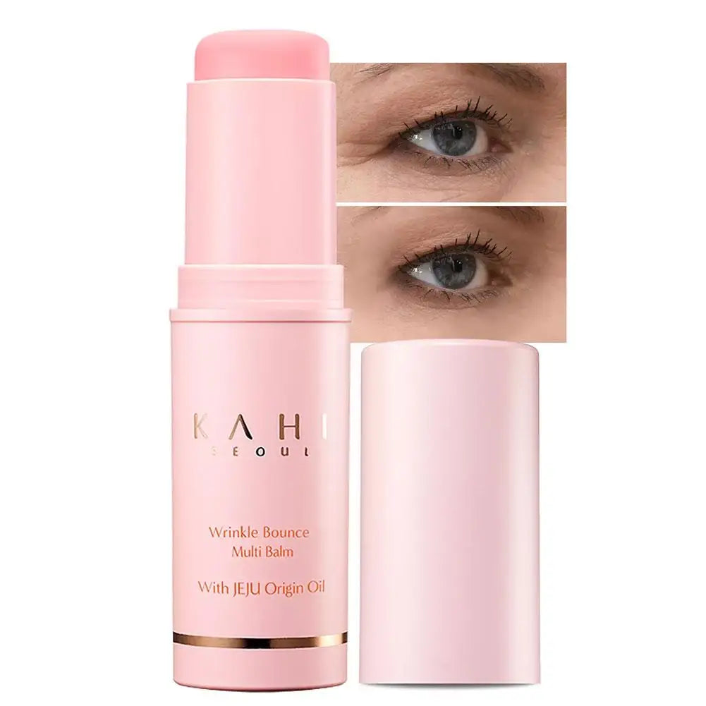 KAHI Moisturizing Stick Wrinkle Bounce Multi Balm for Face Daily Improving Wrinkle Universal Cream Korean Skin Care