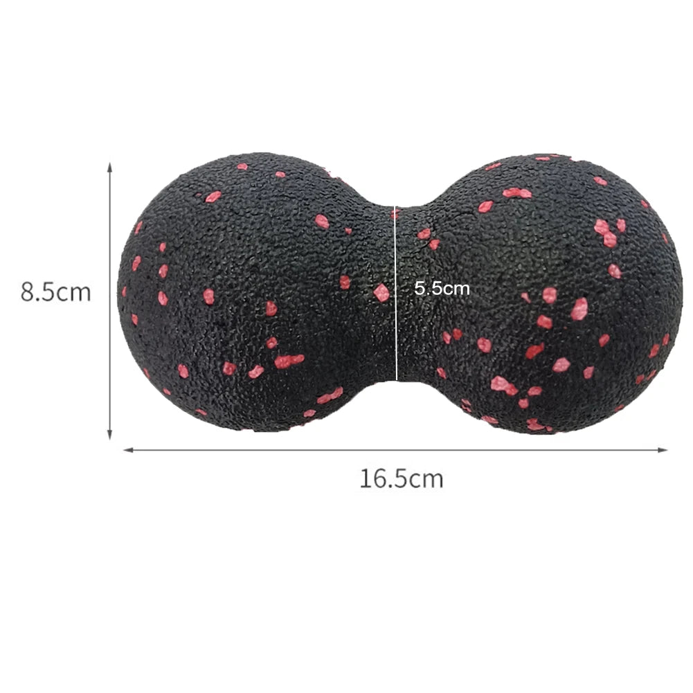 Fitness Body Fascia Exercise Relieve Pain Yoga Ball EPP Lacrosse Myofascia Ball Peanut Massage Ball Roller - You Offer