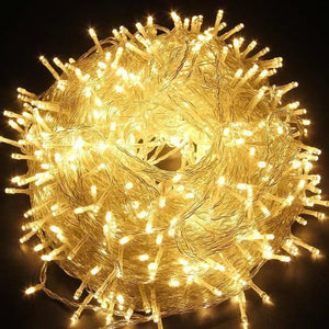 10/20/50m Outdoor LED String Lights Garland Waterproof Fairy Light Festoon Lamp Wedding Party Holiday Gardening Decoration Light