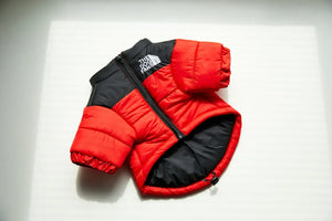 Puppy Coat Dog Down Jacket The Dog Fans Winter Pet Clothes for Small Medium Dogs Warm Thick Dog Vest French Bulldog