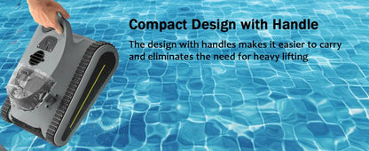 (2025 New) Seauto Crab Pro Cordless Robotic Cleaner, for Inground Pools up to 2000 Sq.ft, all and Waterline Cleaning Vacuum - You Offer