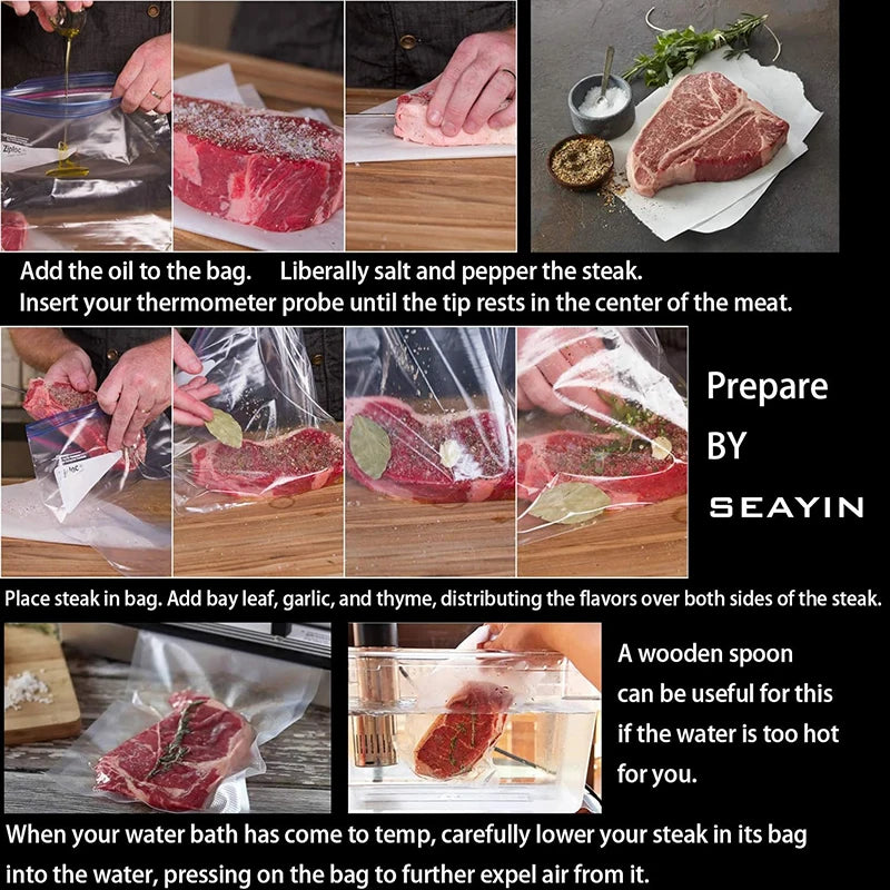 11L Sous Vide Slow Stew Pot Cookware Container For Submerged Circulation Sous Vide Accessories For Low-Temperature