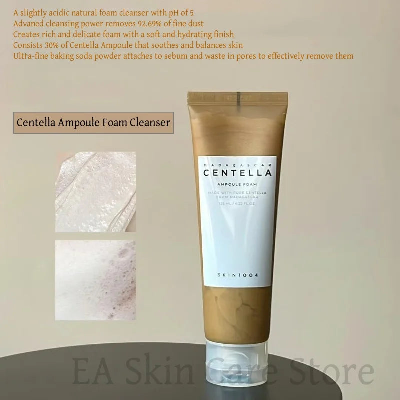 SKIN1004 Asiatica Centella Skincare Coreanos Originales Ampoule Foam Low PH Foam Cleanser Light Cleansing Oil Makeup Remover