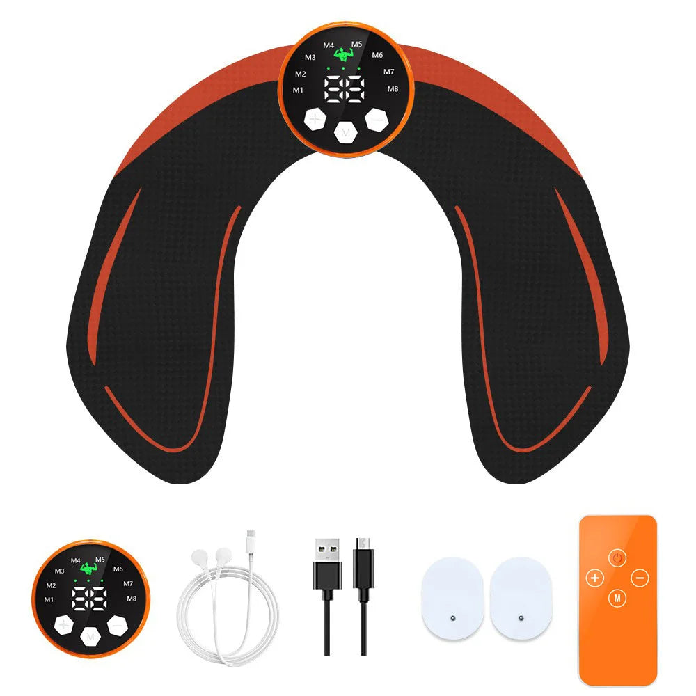 Wireless EMS Body Sculptor - Rechargeable Butt Trainer 29 Levels 8 Modes Dual-Channel Muscle Toner for Gym & Home Workout