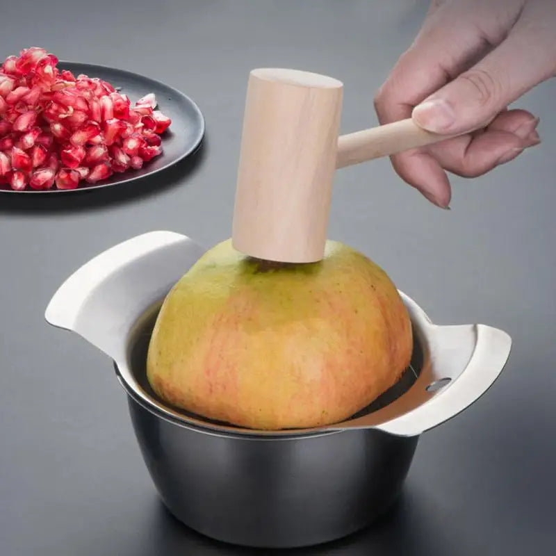 Pomegranate Peeling Tool Set Stainless Steel With Bowl - You Offer