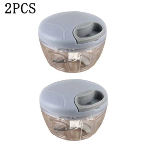 Manual Fruit Vegetable Chopper Hand Twist Pull Food Cutter Onion Nuts Grinder Mincer Shredder Garlic Cutter Kitchen Accessories