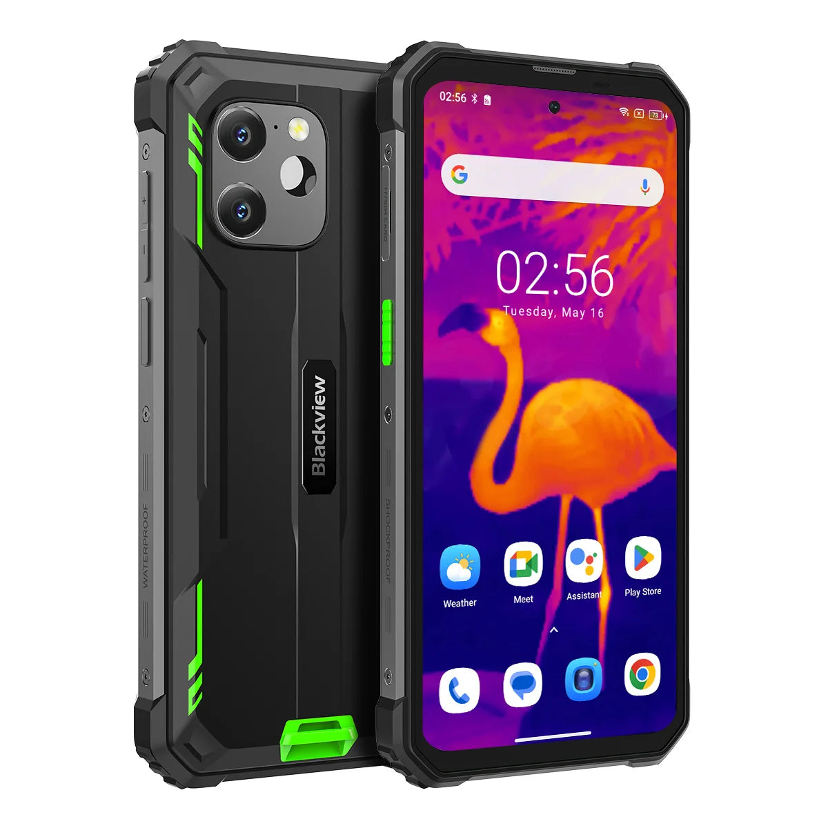 [World Premiere] Blackview BV8900 Rugged Smartphone Android 13 6.5'' Display 16GB 256GB Helio P90 Mobile Phone Thermal Cellphone