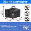 12g Ozone Machine Ozone Generator Air Purifier Remove FormaldehydeOdor Deodorize Home Kitchen Office Car Ozon Cleaner Ozonizador