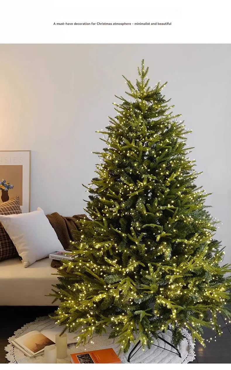 Pe Mixed Pvc Christmas Tree Encryption Lamp Christmas Tree Large Christmas Tree New Christmas Decoration