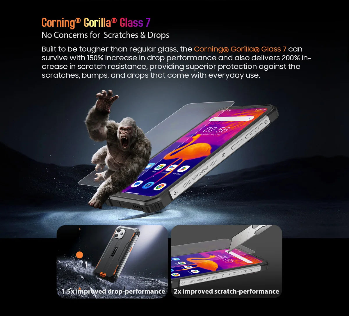 [World Premiere] Blackview BV8900 Rugged Smartphone Android 13 6.5'' Display 16GB 256GB Helio P90 Mobile Phone Thermal Cellphone
