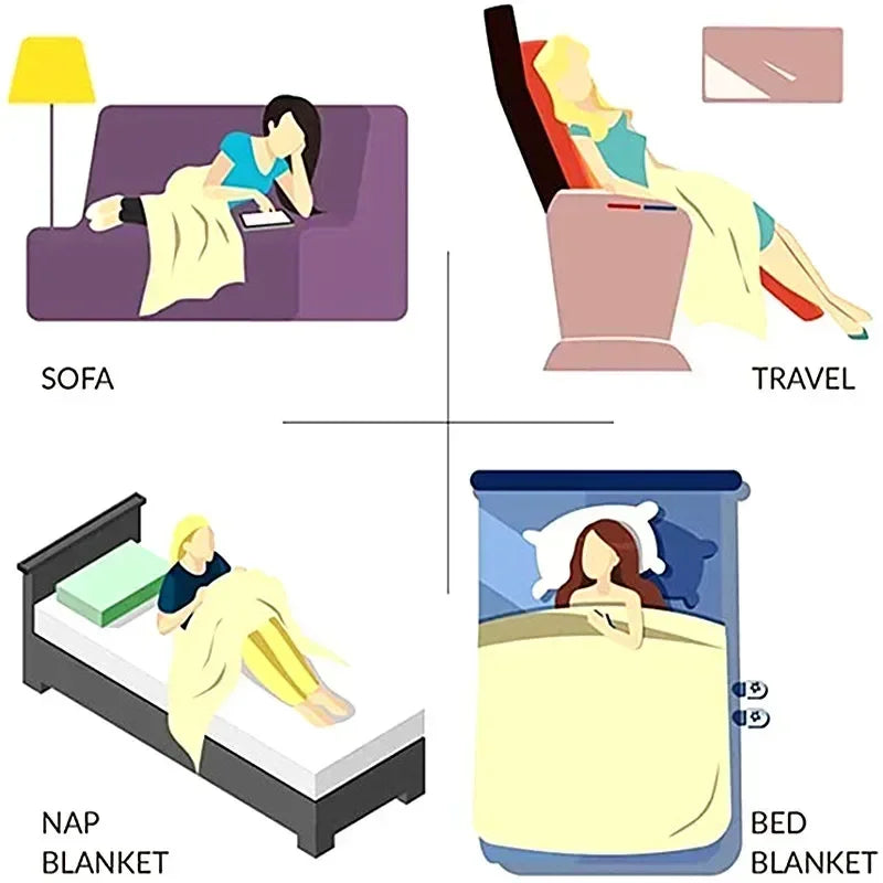 2025 New Christmas Theme Blanket Warm Soft Comfortable Home Travel Blanket Sofa Bedding Cover Blanket Christmas Gift for Friend