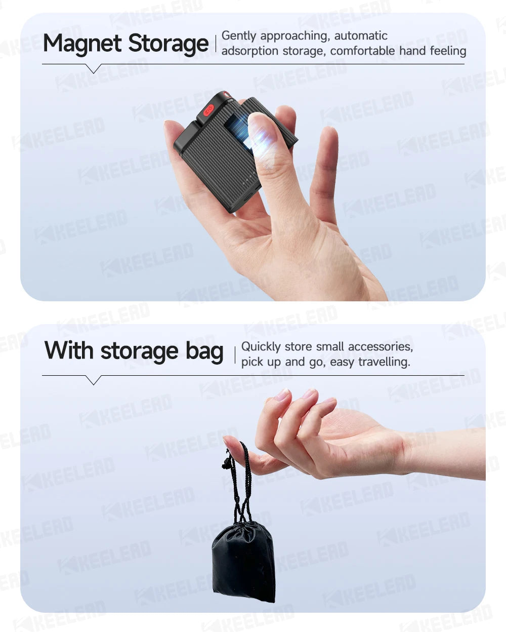 Mini Wireless Lavalier Microphone Bluetooth Magnetic Mic for Iphone Android Mobile Live Streaming Recording Vlog Video, Gaming