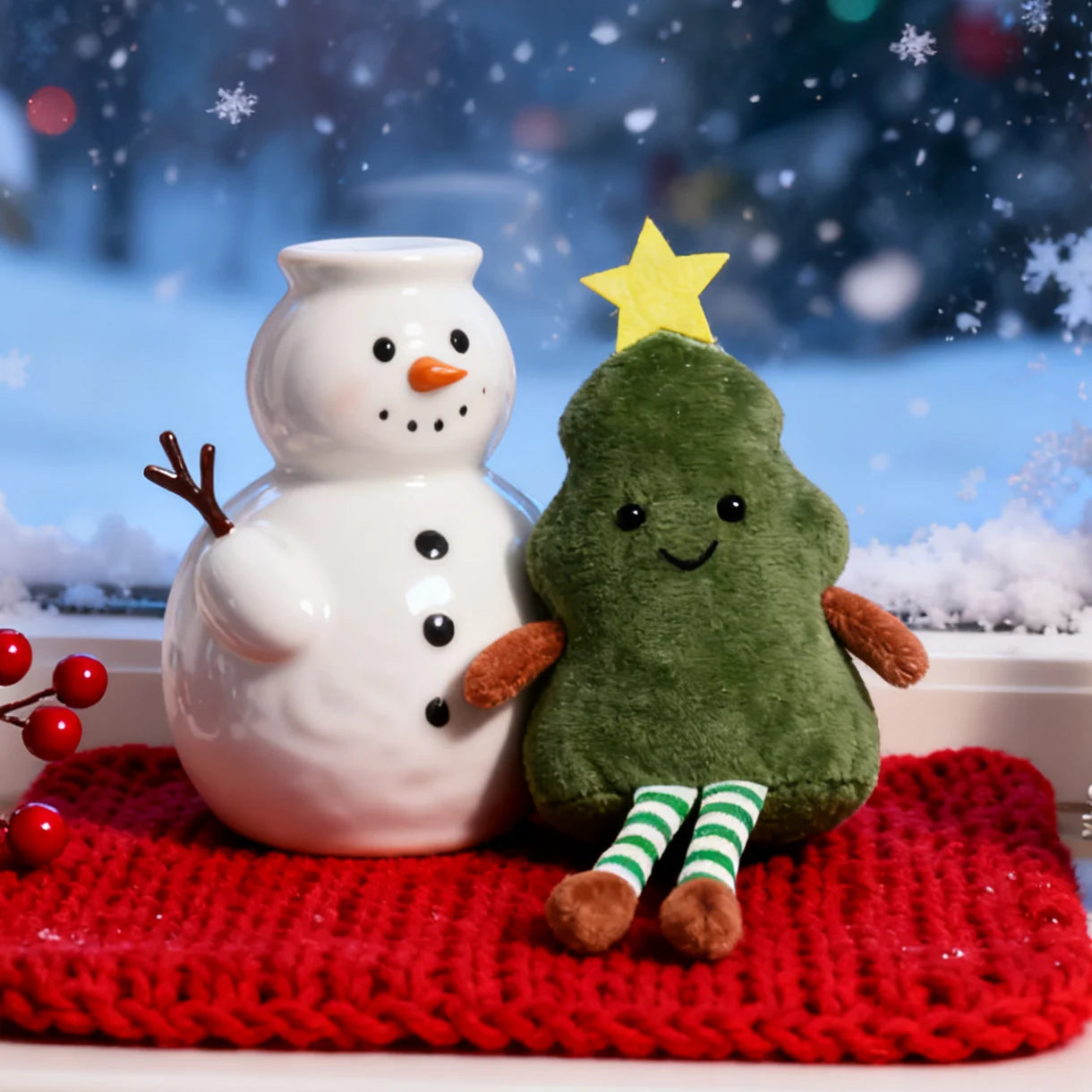 Christmas Tree Decoration Pendant Cute Plush Christmas Tree Doll For Cabinet Table Decor Home Party Decor Gifts Avocado Doll