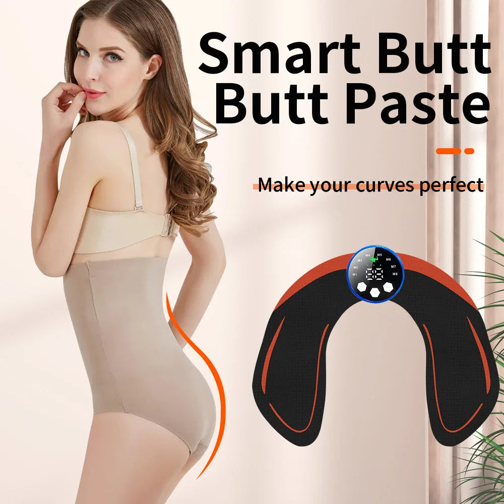 Wireless EMS Body Sculptor - Rechargeable Butt Trainer 29 Levels 8 Modes Dual-Channel Muscle Toner for Gym & Home Workout