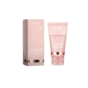 Collagen Peel-off Mask Deep Hydrating Firming Fade Fine Lines Shrink Pores Brightening Overnight Wrapping Mask Face Skin Care