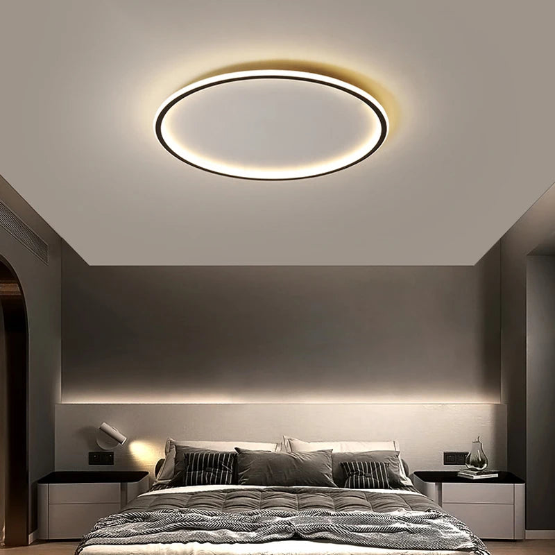 Modern LED Ceiling Lights 20/30/50/80cm Remote Control Lamps Bedroom Living Room Dinning Room Kitchen Hotel Home Led Lamp Lustre