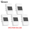 1/5PCS Itead SONOFF POW Elite Smart Wifi Power Switch 16A 20A Wireless Remote Control Switch Monitor Energy Usage via e-WeLink