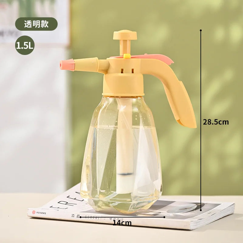 Indoor Large Pressure Watering Can 1.5l Large Capacity Clear Water Bottle For Garden Outdoor Plant House Flower Xuan-us - You Offer