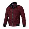 Cargo Jacket Men Casual Windbreaker Jacket Coat Men Spring Autumn New Hot Outwear Stand Slim Unload Jacket Mens