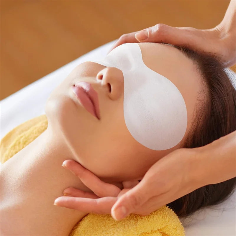 500/300/100Pcs Disposable Eye Mask Paper DIY Cotton Spa Eyes Pads Ultrathin Silk Eye Mask Facials Masks Paper Skin Care Tools