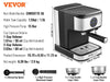 VEVOR Espresso Machine 15 Bar Coffee and Espresso Maker with Milk Frother Steam Wand Professional Semi-Automatic Latte Machine - You Offer