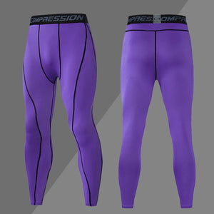 Mens Compression Sweatpants Male Tights Sport Pants for Gym Fitness Running Joggings Workout Trousers Dry Fit Leggings - You Offer