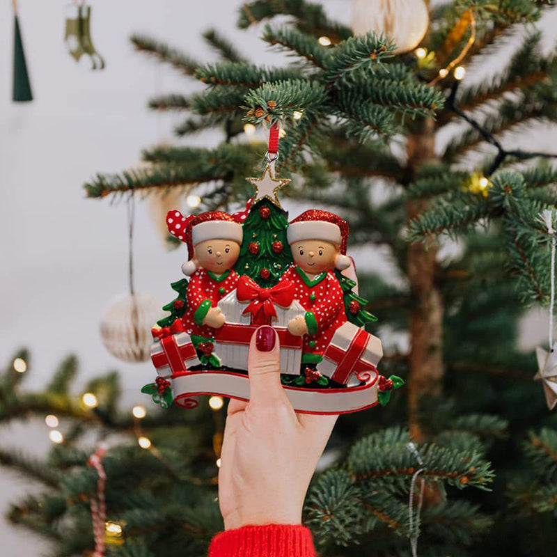 Christmas Pendant DIY Personal Family Christmas Decorations For Home 2023 Navidad Christmas Tree Hanging Ornament New Year 2024