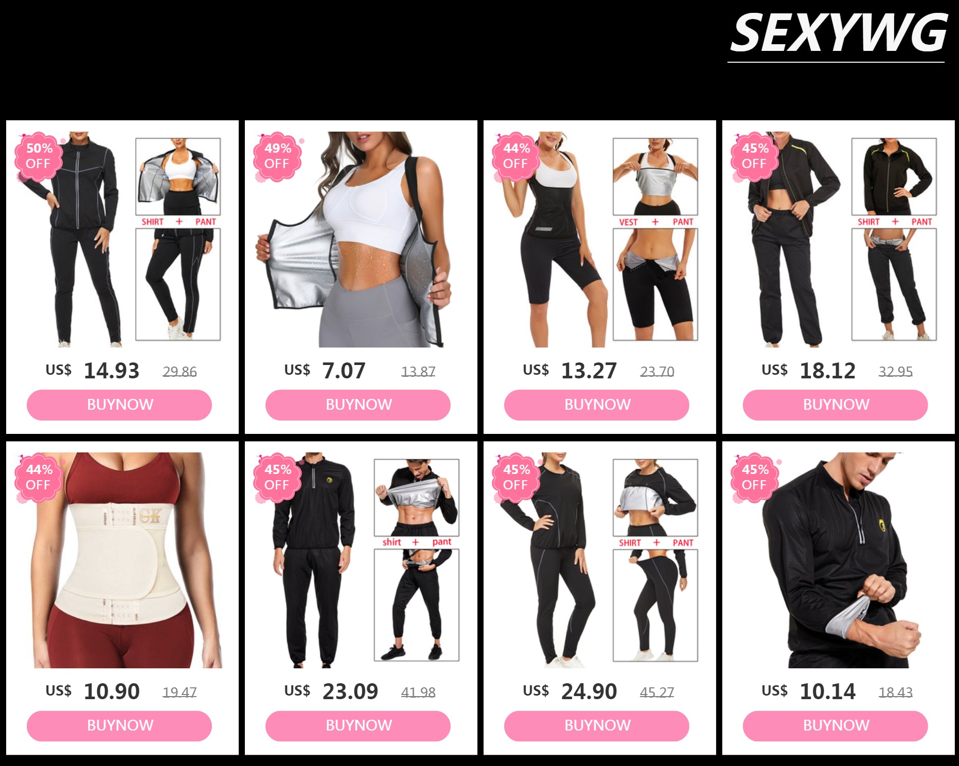 SEXYWG Slimming Body Shaper Fitness Women Neoprene Sauna Jacket Waist Trainer Shapewear Zipper Yoga Shirt Long Sleeve Blouse - You Offer