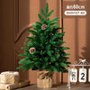 SRETNO Mini Christmas Trees Desktop Ornament Red Fruit Pine Pagoda Artificial Plants Christmas Decorations Arbolitos De Navidad
