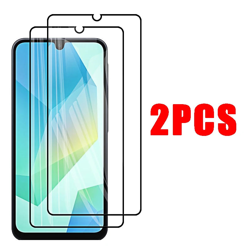 Protective Glass for Samsung Galaxy A16 4G 5G A15 A25 A35 A55 Screen Protectors Tempered a 16 15 25 Camera Soft Lens Cover Film