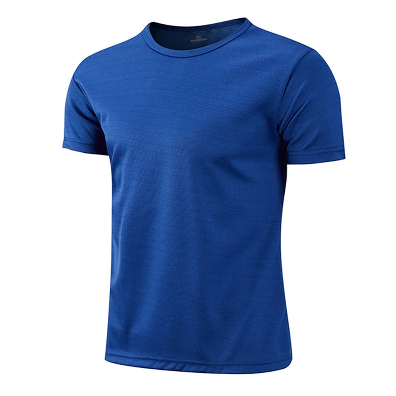 Men White t Shirt Oversized t-Shirt Man Short Sleeve Top Quick Drying Basketball Gym t Shirts Tees Casual Soild Shirt Streetwear