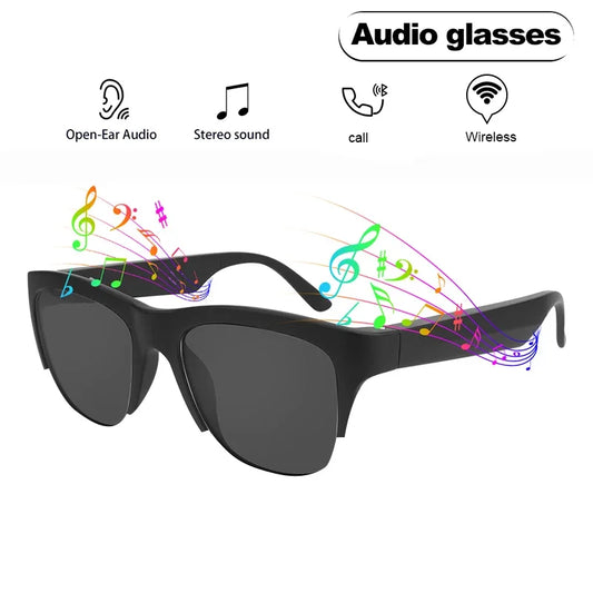 Bluetooth 5.3 Smart Sunglasses with Wireless Headphones - You Offer