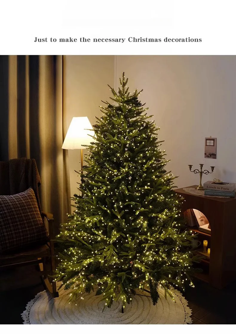 Pe Mixed Pvc Christmas Tree Encryption Lamp Christmas Tree Large Christmas Tree New Christmas Decoration
