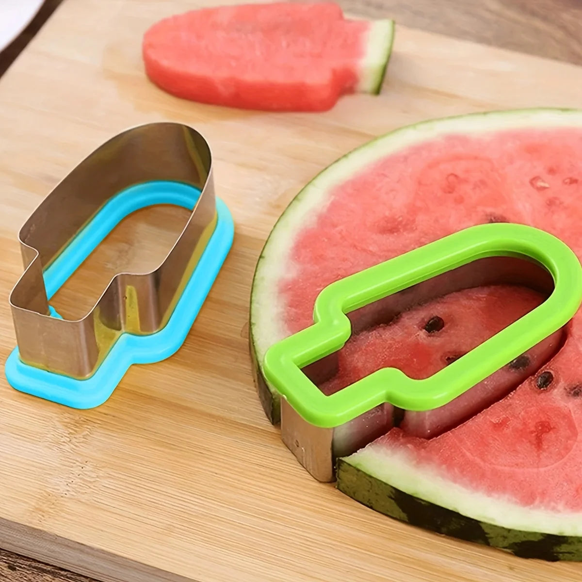 1pc Stainless Steel Watermelon Slicer & Popsicle Mold – Fun and Easy Fruit Cutter for Youngsters,Perfect for Summer Snacks - You Offer