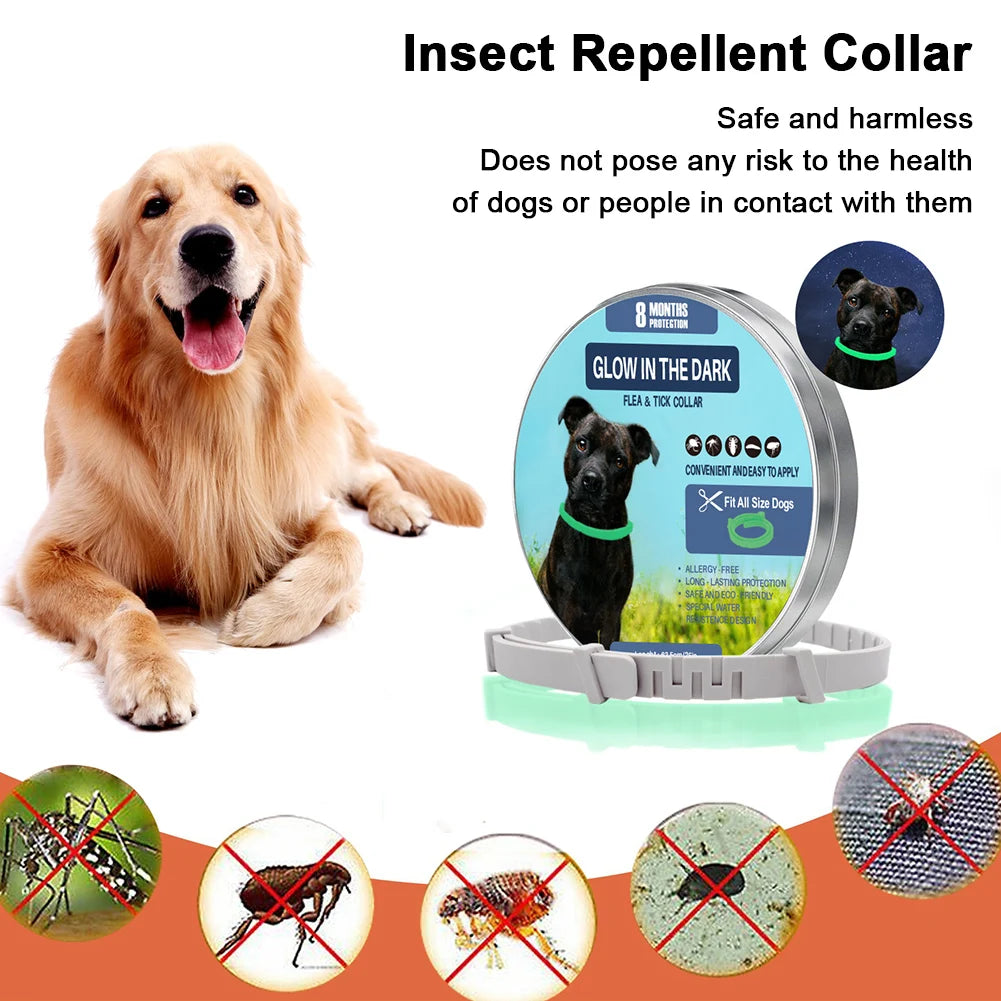 1-3Pcs Dog Calming Pheromone Collars Cats Relieve Anxiety Adjustable Comfortable Collar For Puppy Kitten Large Dog Accessories