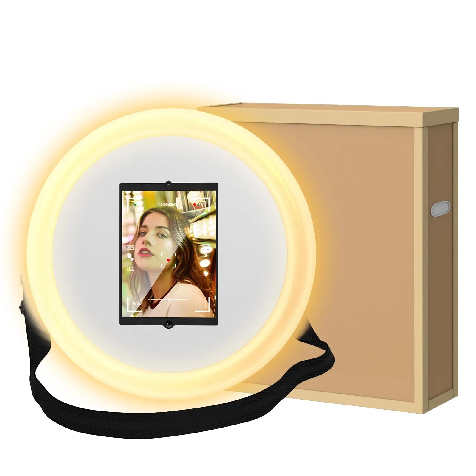 CHACKTOK 360 Photo Booth Machine for Parties 360 Spin Camera Booth with Extra Logo Customization Software APP Remote Automatic