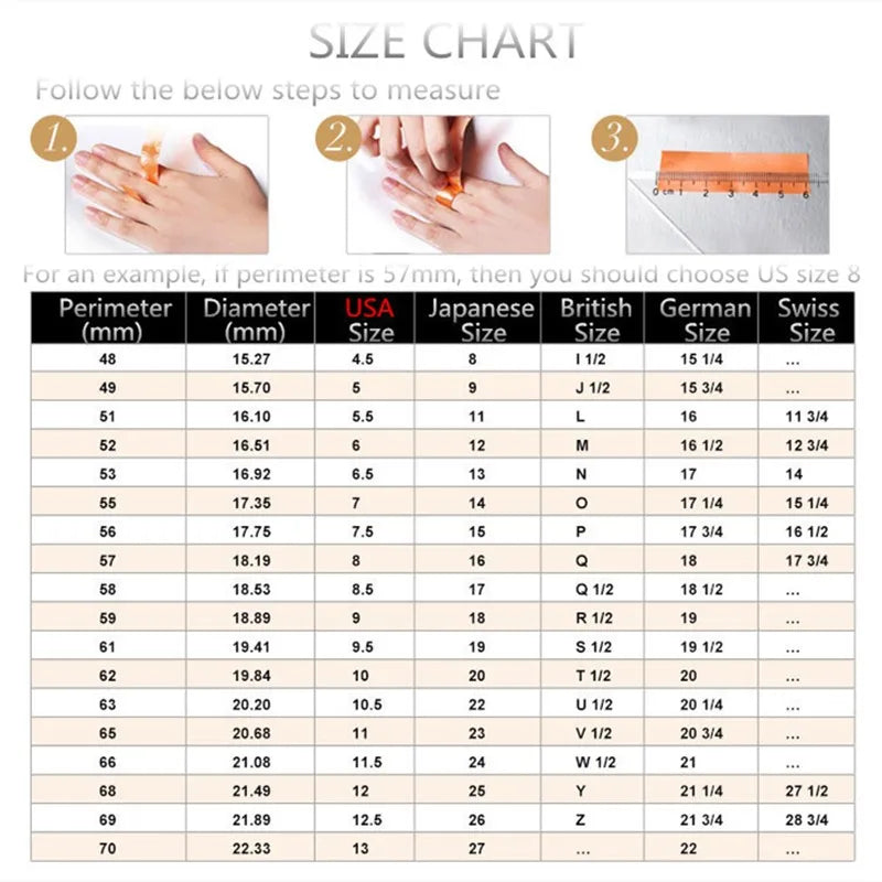 6mm Round Cut CZ Solitaire Engagement Wedding Ring for Women Girl Size 5-11 - You Offer