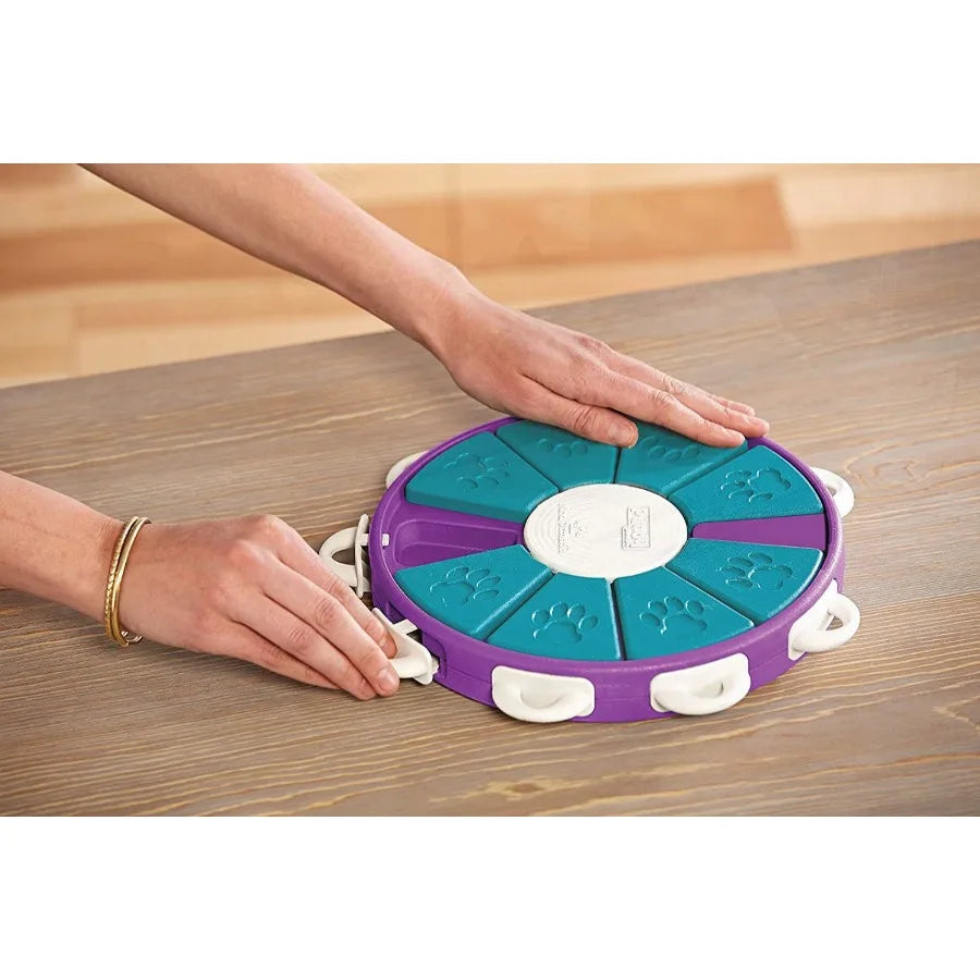 Pet Puzzle Treat Toy Interactive Food Dispenser Toy Slow Feeder Iq Game Dog Smart Training Toy