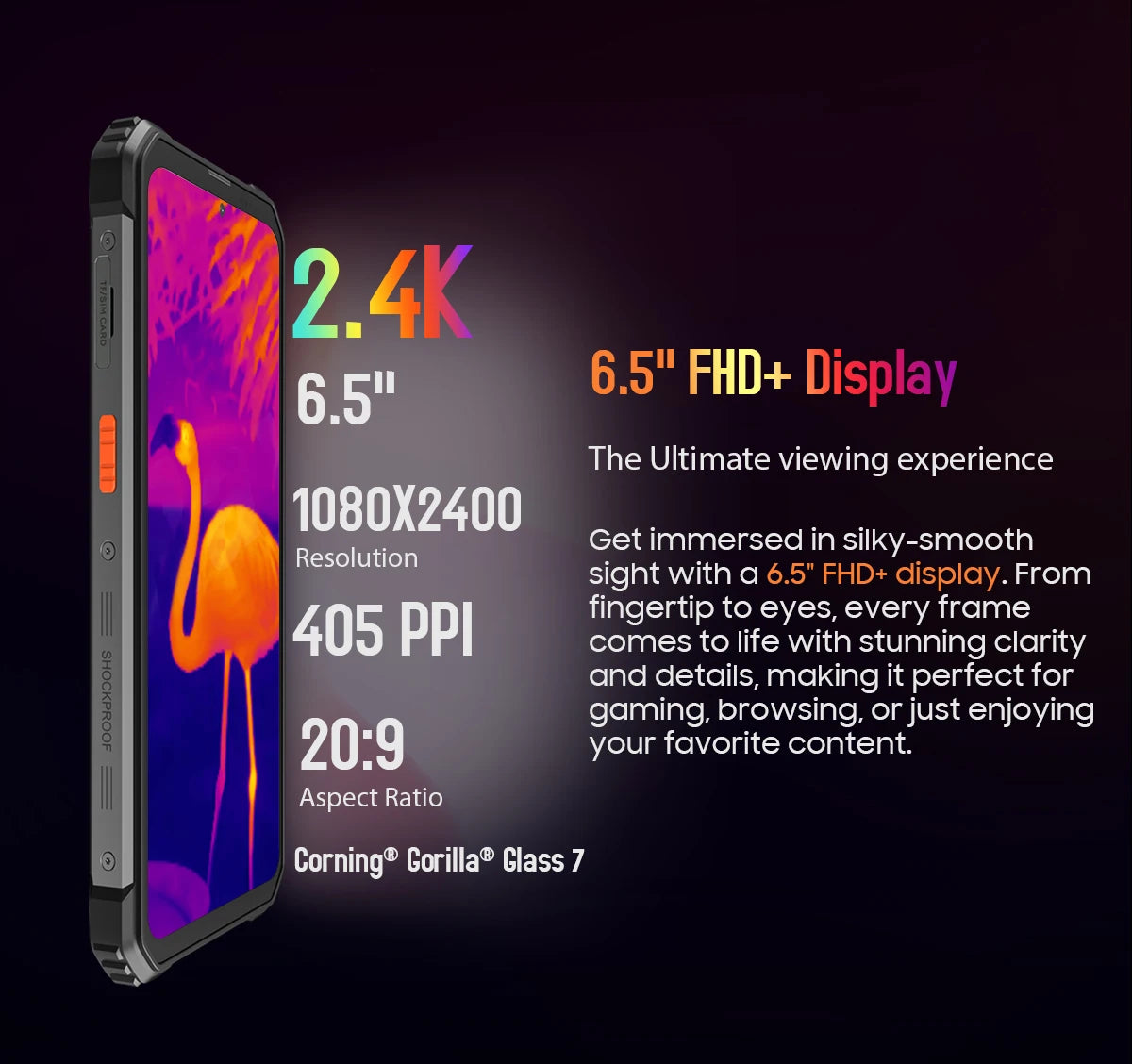 [World Premiere] Blackview BV8900 Rugged Smartphone Android 13 6.5'' Display 16GB 256GB Helio P90 Mobile Phone Thermal Cellphone