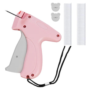 Quick Clothing Fixer with 50/100 Bear Buckles Mini Clothing Sewing Machine Portable Instant Button Garment Connector for Clothes - You Offer