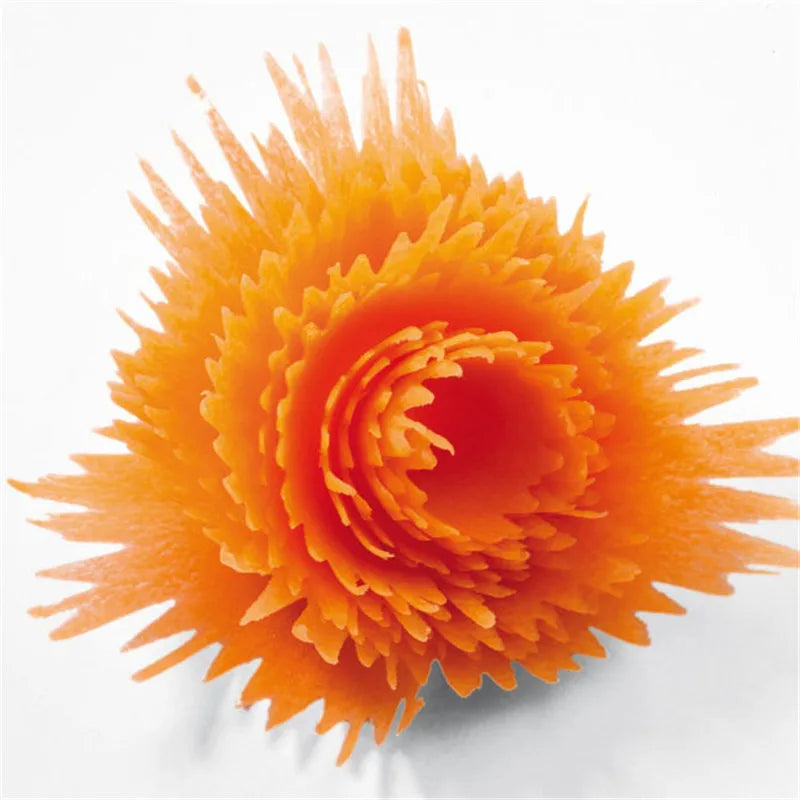 Fruit Vegetable Creative Plastic Cutter Rotating Peeling Cut Flower Kitchen Cooking Hole Shape Cutter Household Gadget - You Offer