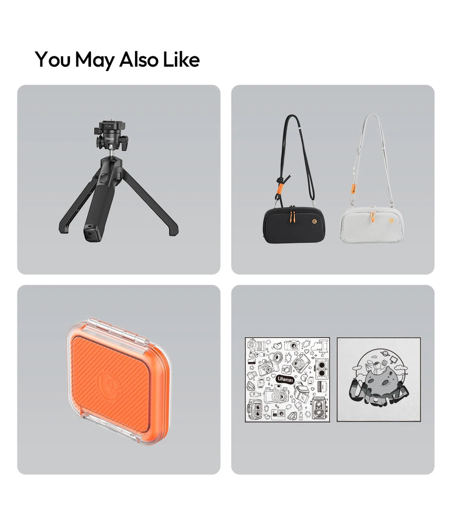 Original Ulanzi SL03 Firefly Mini Flip Flash Micro Single Camera Ricoh Compact Photography Constant Illumination Auxiliary Light