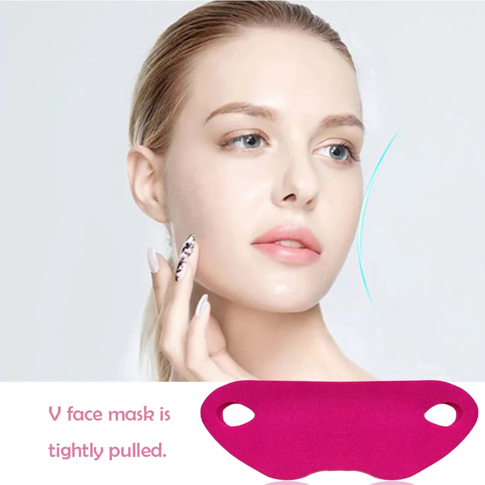 Face Lift Slimming Mask Neck Mask Face Lift V Lifting Chin Up Bandage Facial Lift Up Mask  Slimming Bandage 1/5/10/20Pcs