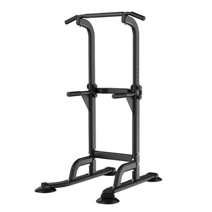 Power Tower Pull Up Bar Station Pull-Up Rack Dip Station for Home Gym Strength Training Equipment Height Adjustable