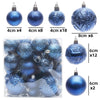 29/40/50pcs Silver Red Special-shaped Christmas Ball Ornaments Christmas Tree Party Decoration Christmas Spheres Pendant New