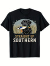 Southern Men's Hunting T-Shirt - 100% Cotton, Short Sleeve, Comfortable Fit, Perfect Gift for Boys and Girls - You Offer