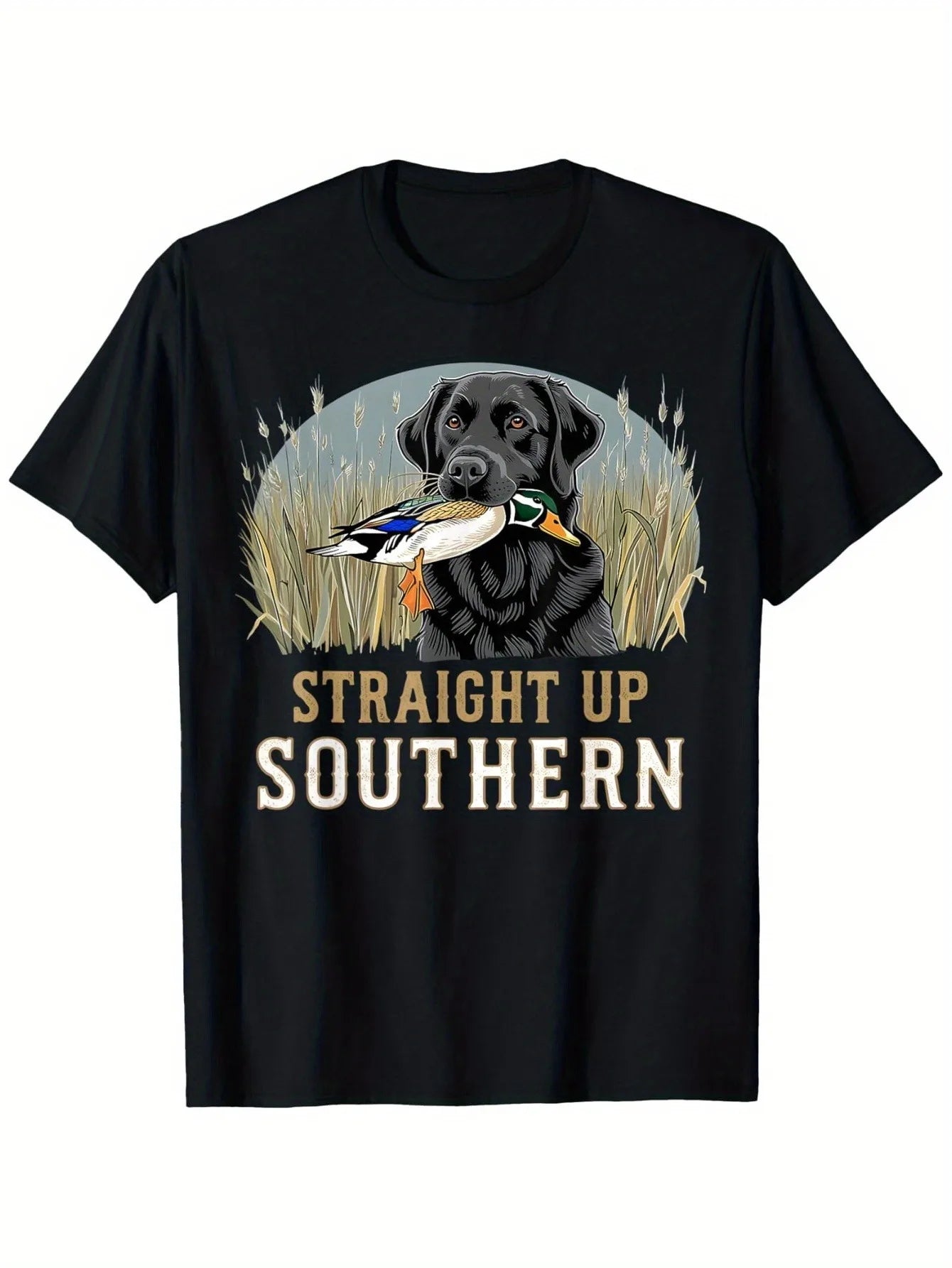 Southern Men's Hunting T-Shirt - 100% Cotton, Short Sleeve, Comfortable Fit, Perfect Gift for Boys and Girls - You Offer