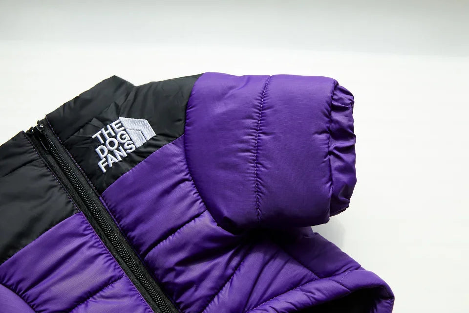 Puppy Coat Dog Down Jacket The Dog Fans Winter Pet Clothes for Small Medium Dogs Warm Thick Dog Vest French Bulldog